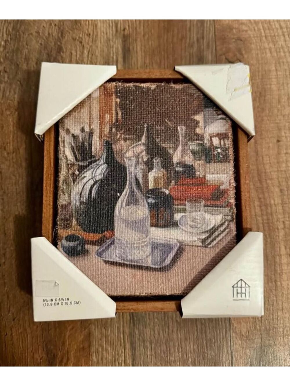 Hearth & Hand with Magnolia Wall Art Canvas Still Life 5.5 x 6.5 in